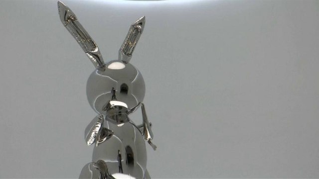 Jeff Koons 'Rabbit' sculpture sets €81.4 million record at sale