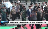 Presiden Hadiri Buka Puasa Bersama TNI-Polri