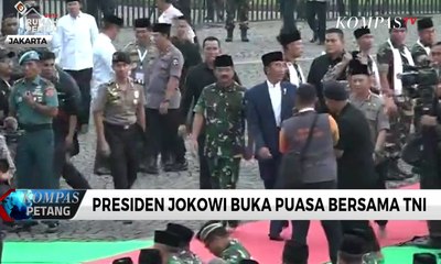 Presiden Hadiri Buka Puasa Bersama TNI-Polri