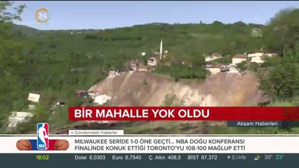 Ordu'da bir mahalle yok oldu