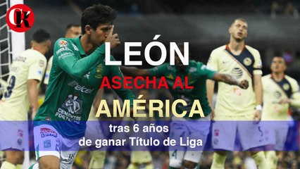 León asecha al América tras 6 años de ganar Título de Liga