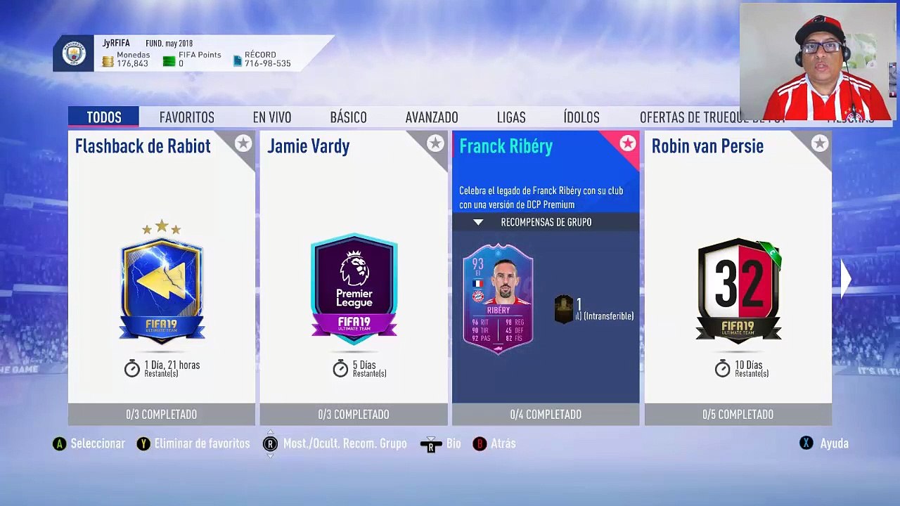 FRANCK RIBERY - SBC- DCP - LA SOLUCIÓN MÁS BARATA - FIFA 19 - SIN LEALTAD NI CAMBIO DE POSICIÓN 