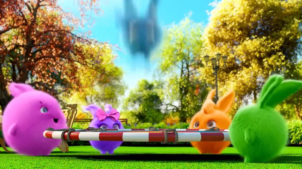 الرسوم المتحركة للأطفال | مشمس الأرانب | بالون، فلايت | الرسوم مضحك للأطفال