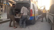 قصف جوي ومدفعي من قوات النظام لمدن بحلب وإدلب