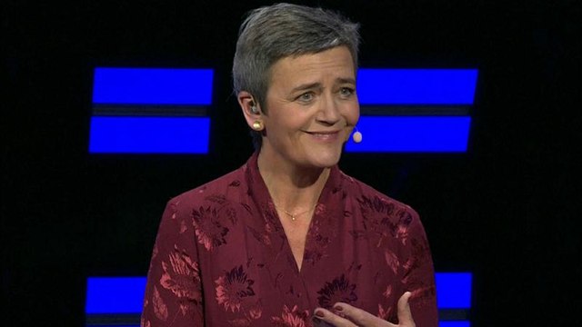 EU Presidential Debate: 'A tax haven is a place where everyone pays their taxes,' says Vestager
