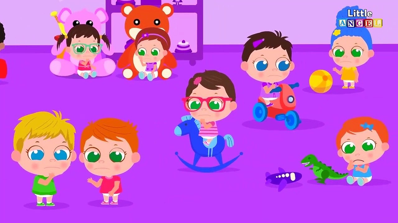 Baby Goes to the Dentist | 5 Little Puppies Pee...