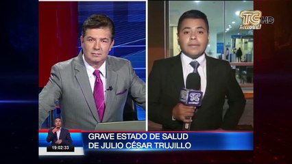Familia espera recuperación de Julio César Trujillo