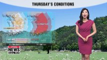 Feeling more like July, heat wave advisory in Gwangju