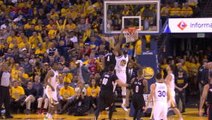 Harkless dunks on Draymond
