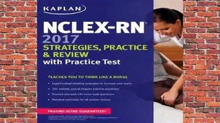Full E-book  NCLEX-RN 2017 Strategies, Practice and Review with Practice Test  Review