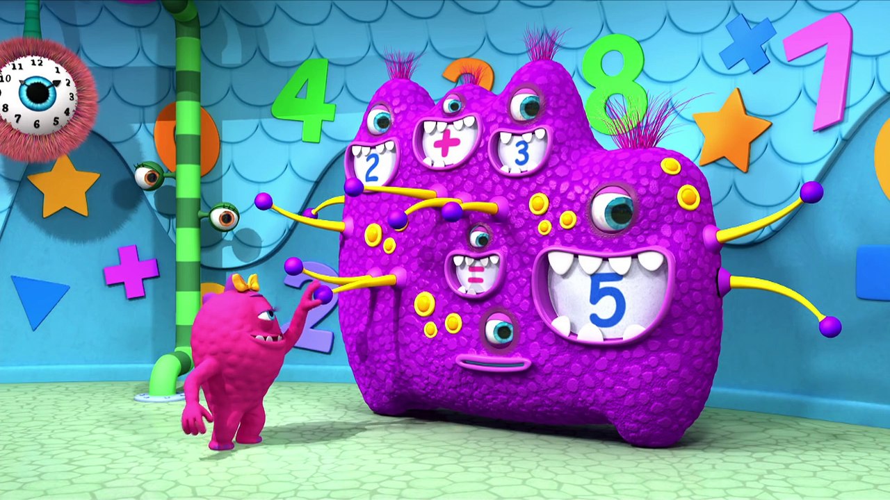 Monster Math Squad | fll EPISODE | Number Muncher Monster | Learning Numbers Series