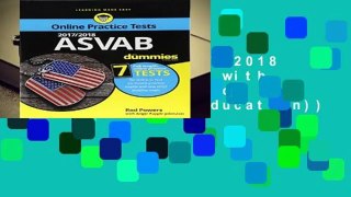 Full E-book  2017/2018 ASVAB For Dummies with Online Practice (For Dummies (Career/education))