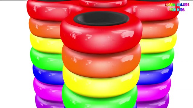 Learn Colors With Spinners For Children | Colors Spinners For Kids | Rainbow Colors Spinners For Kids