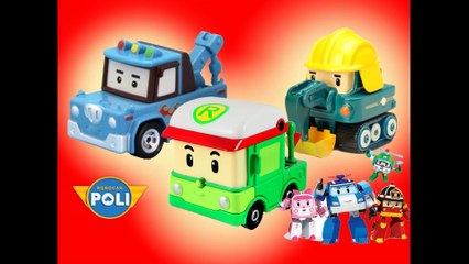 Robocar Poli Diecast Poke Rody Spooky 로보카 폴리 - Unboxing Demo Review
