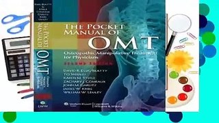 Full E-book  The Pocket Manual of OMT: Osteopathic Manipulative Treatment for Physicians  Best