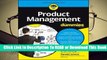 Online Product Management for Dummies  For Full