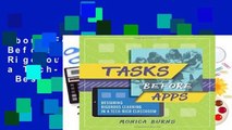 About For Books  Tasks Before Apps: Designing Rigorous Learning in a Tech-Rich Classroom  Best