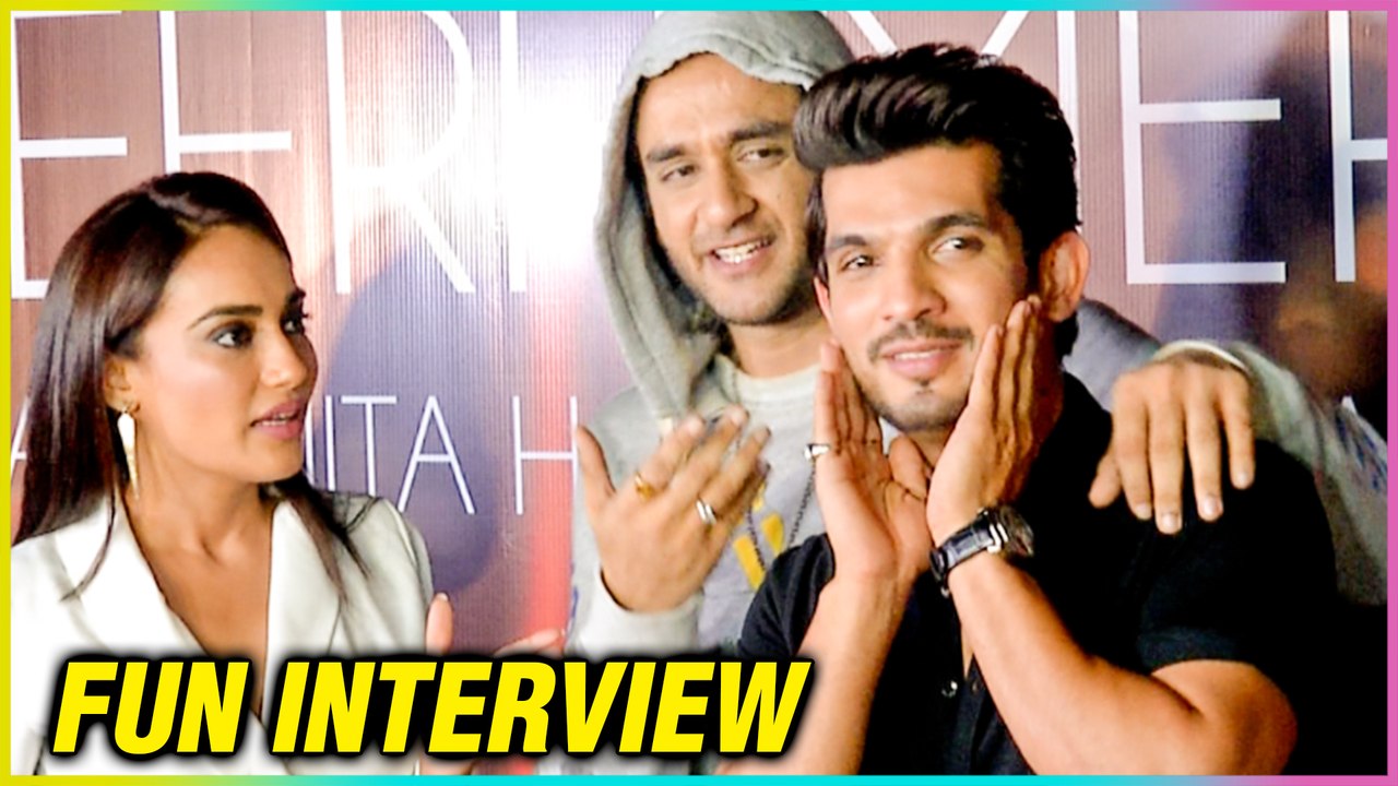 Arjun Bijlani Surbhi Jyoti FUN Interview | Anita Hassanandani Pearl V Puri Peerh Meri Song Launch