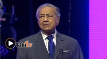 Dr M sebak ketika berucap di hari guru