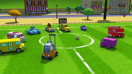 ICE CREAM & CANDY! The TUMMY Ache with the Baby Cars in Car City ! - Cartoon for kids