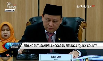 Bawaslu Putuskan KPU Langgar Prosedur Soal Quick Count