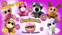  Surprizamals Stuffed Animals Surprise Mystery Mini Plush Toys Blind Bag Egg Opening