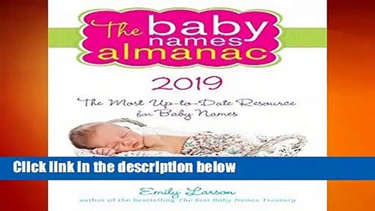 the 2019 baby names almanac