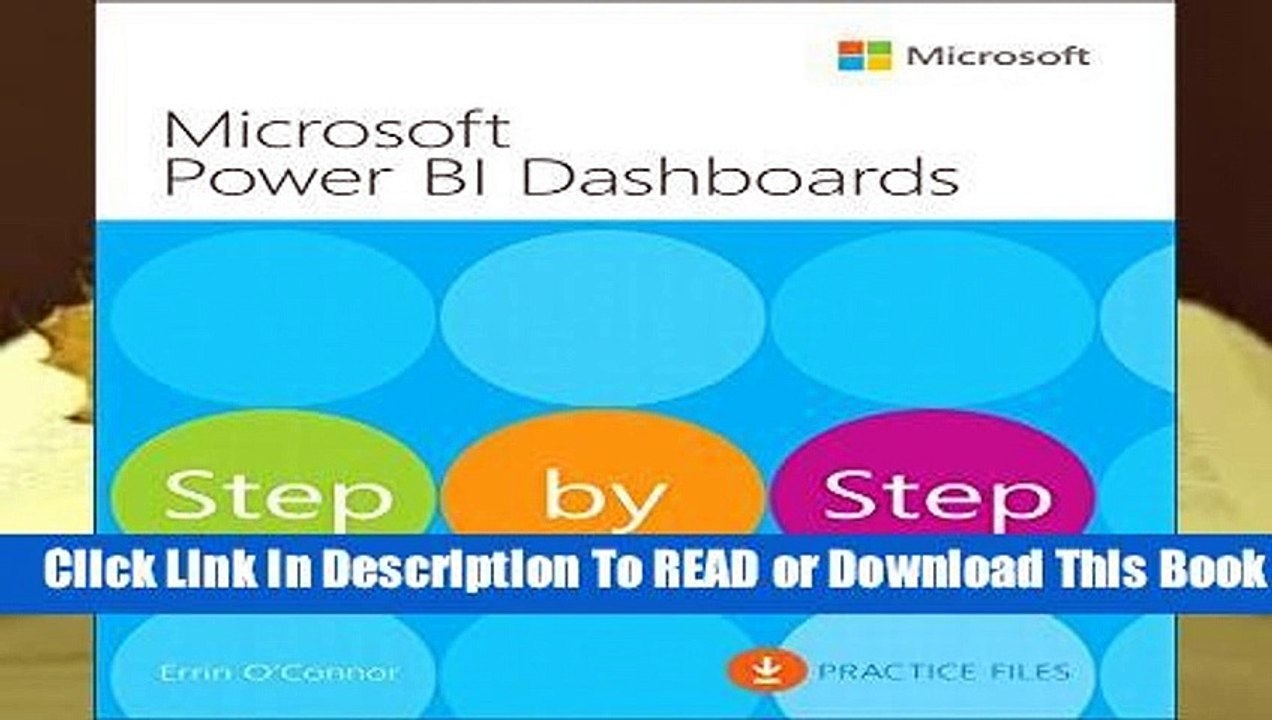 Online Microsoft Power BI Dashboards Step by Step  For Online