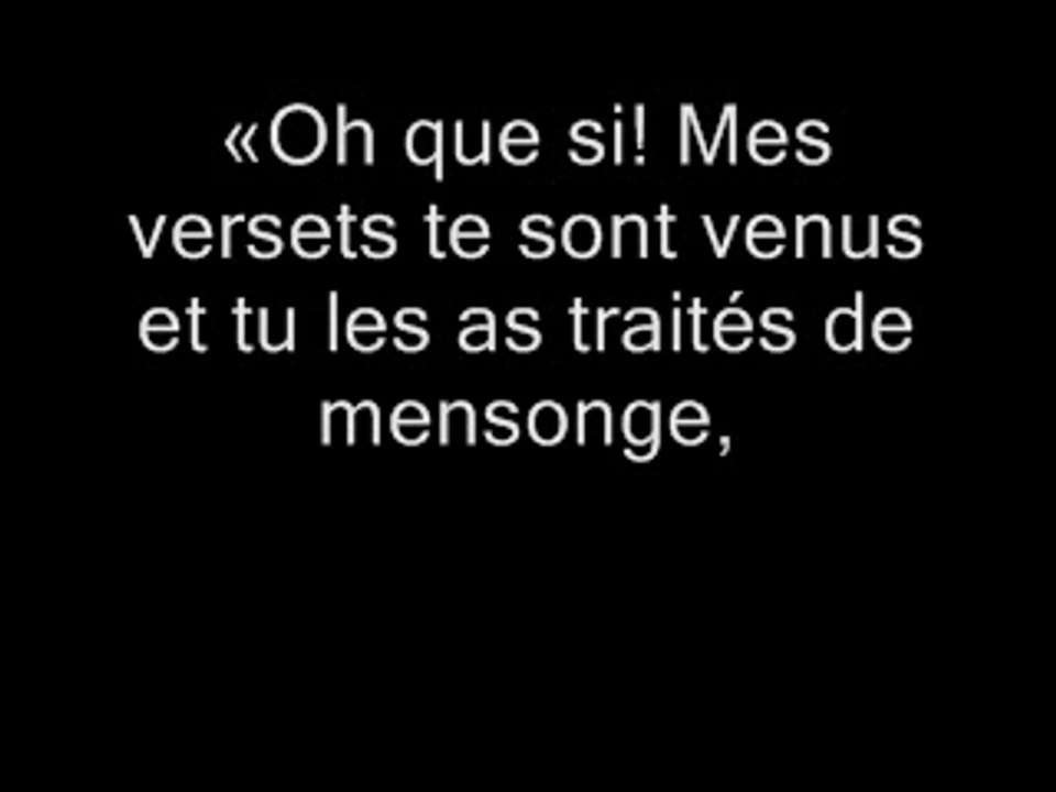 Rappel : ***le Repentir***
