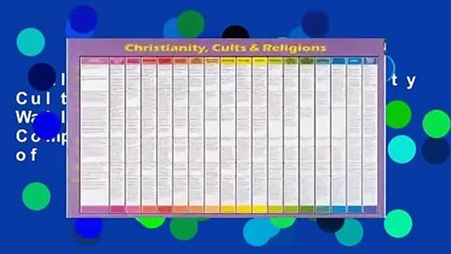 Full version Christianity Cults and Religions: Wall Chart 20x26 Inches Compares the Beliefs of