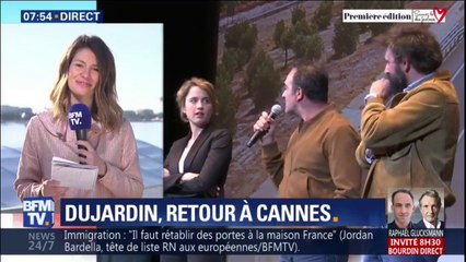 Après 8 ans d'absence, Jean Dujardin fait son retour à Cannes