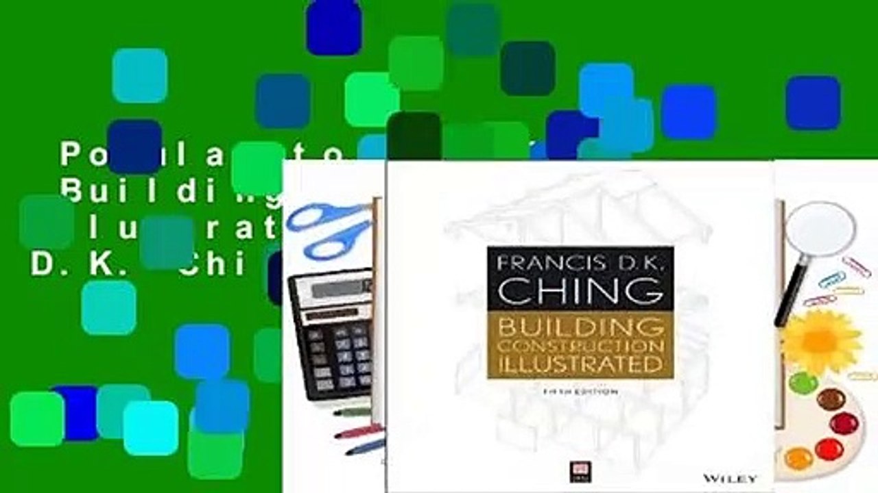 Popular to Favorit  Building Construction Illustrated by Francis D.K. Ching