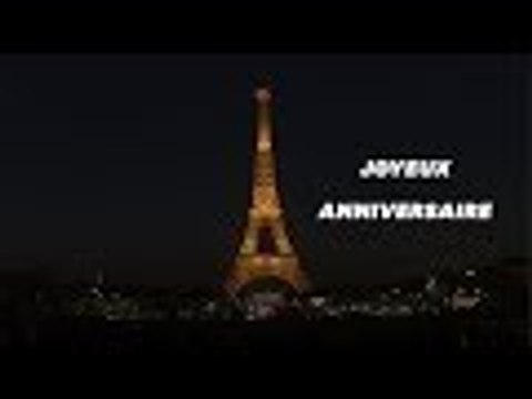 La tour Eiffel fête ses 130 ans avec un spectacle son et lumière