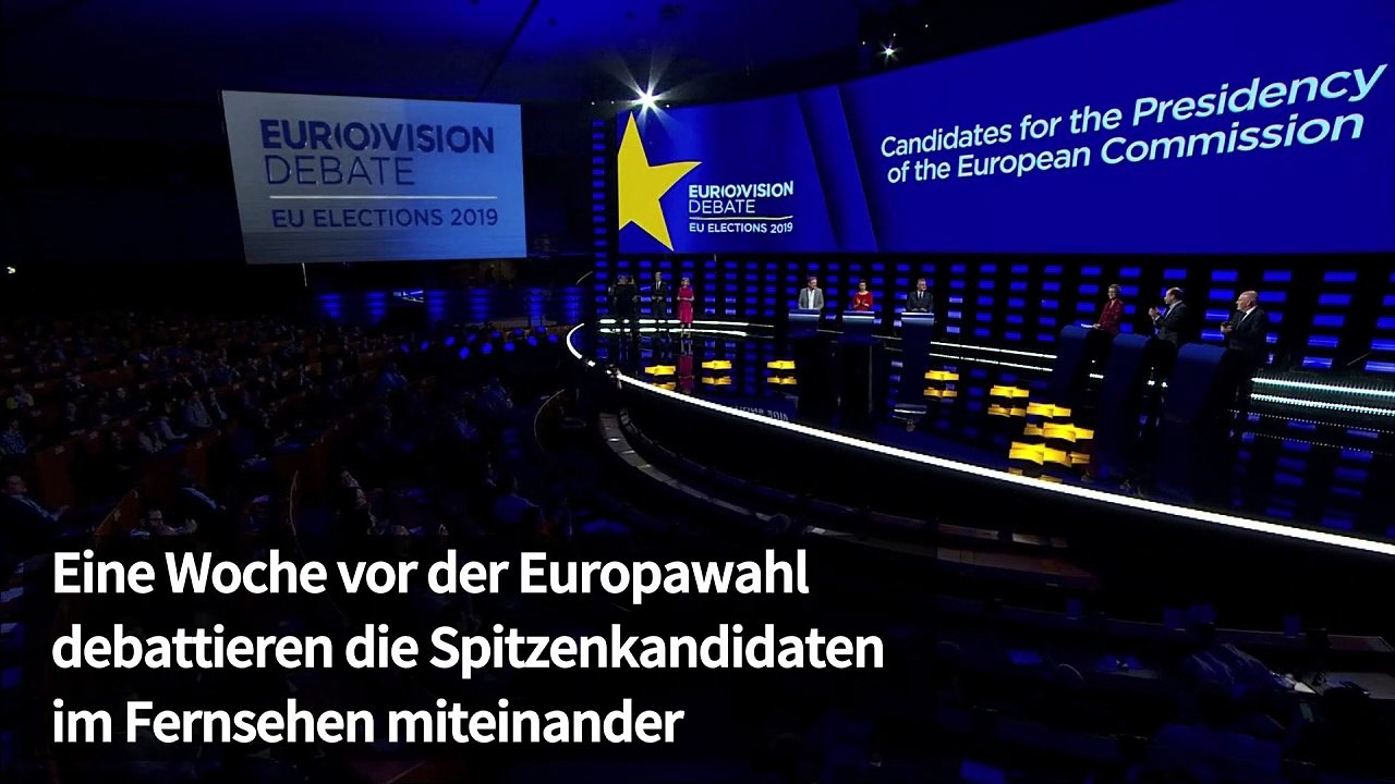 Das war die tv-debatte zur europawahl