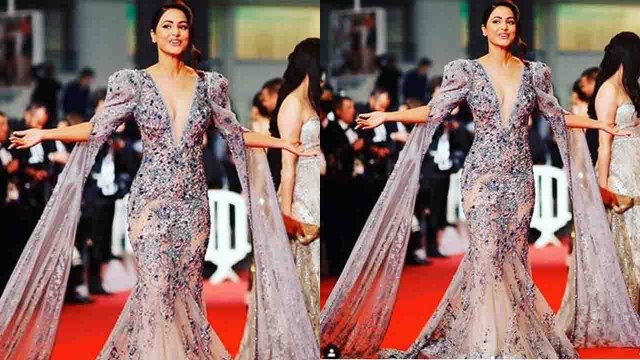 Hina Khan fans went crazy on her Cannes 2019 red carpet look | FilmiBeat