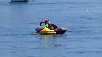 Sahil güvenlikten Mersin açıklarında tatbikat