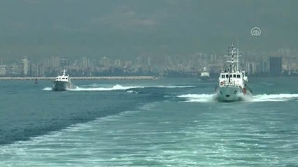 Sahil Güvenlikten Mersin Açıklarında Tatbikat