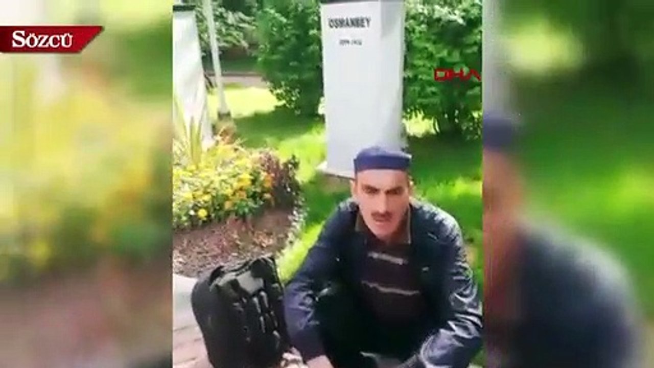 Maçka PArkı'nda büstlere baltalı saldırı