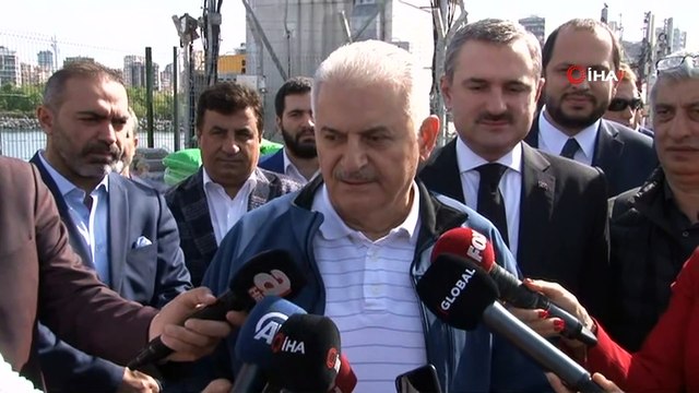 Binali Yıldırım Deniz Kuvvetleri Atatürk Rallisi Uğurlama Törenine katıldı