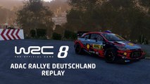 WRC 8 - Gameplay en replay sur le Rallye d'Allemagne