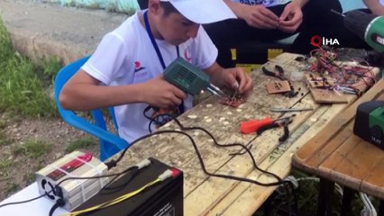 Minik öğrencilerin rüzgar türbini projesiyle Şırnak'ta elektriksiz ev kalmayacak