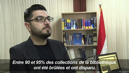 Après les autodafés de l'EI, des trésors de connaissance partis en fumée
