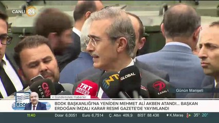 Savunma Sanayii Başkanı konuşuyor