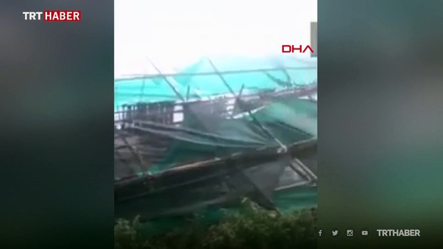 Çin'de bina çöktü: 20'den fazla kişi enkaz altında