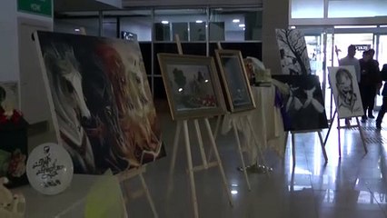 Tutuklu ve hükümlülerin yaptığı eserler sergilendi - VAN