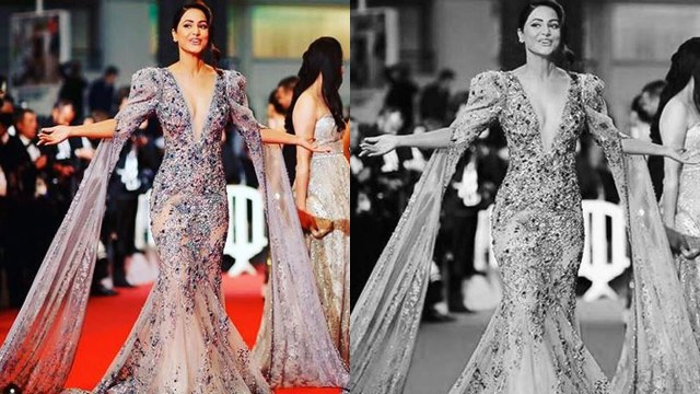 Hina Khan's Cannes 2019: Know This special thing about Hina's transparent gown | FilmiBeat