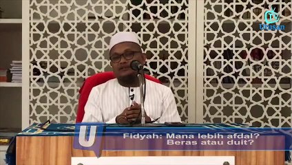 Fidyah: Mana lebih afdal? Beras atau duit?