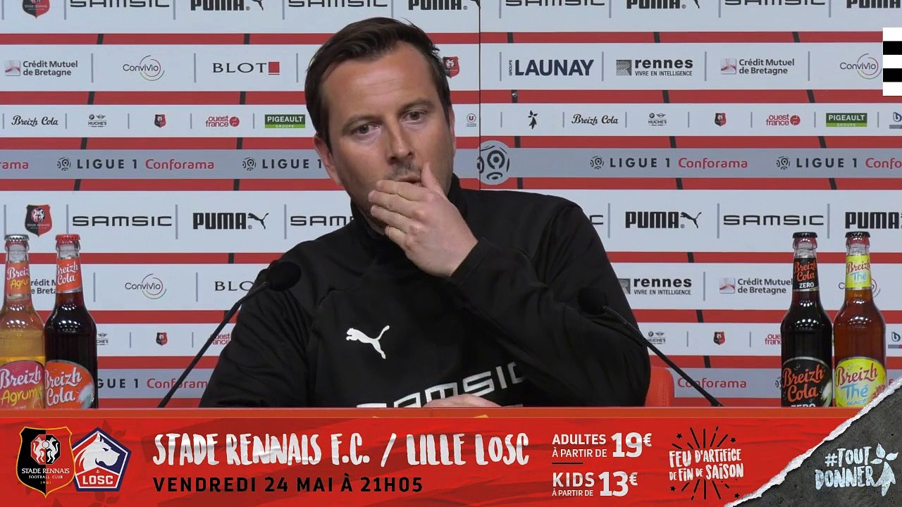 J37. #RCSASRFC : Conférence de presse d'avant-match (2)