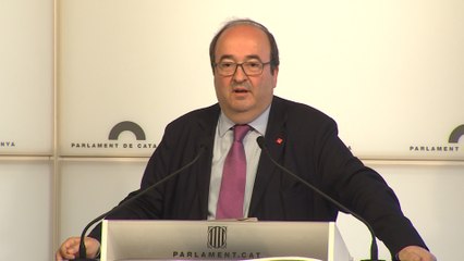 Iceta anuncia un recurso al TC tras su veto