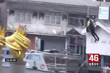 Increíble: Iron Man se pasea por las calles de Bangkok